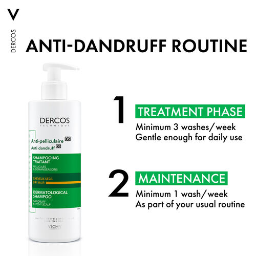 DERCOS ANTIDANDRUFF SHAMPOO DRY HAIR - Hair Care | L'Or&eacute;al Dermatological Beauty Partner Shop