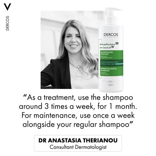 DERCOS ANTIDANDRUFF SHAMPOO OILY HAIR - Hair Care | L'Or&eacute;al Dermatological Beauty Partner Shop