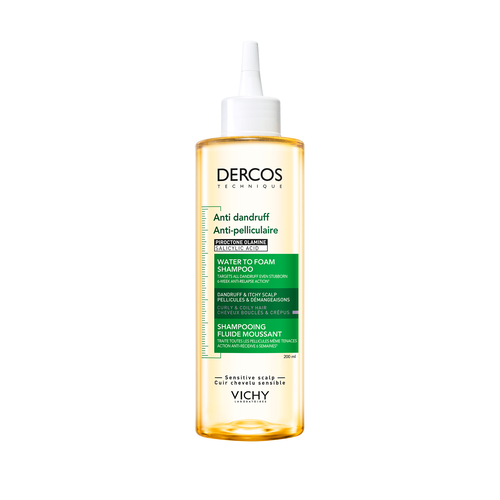 DERCOS ANTI-DANDRUFF WATER TO FOAM SHAMPOO FOR CURLS & COILS - Hair Care | L'Or&eacute;al Dermatological Beauty Partner Shop