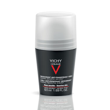 VHomme Deo Roll-On 48H Sensitive - Vichy | L'Oréal Dermatological Beauty Partner Shop
