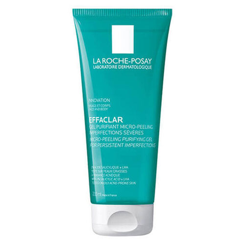 EFFACLAR FACE & BODY MICRO PEELING CLEANSER - Cleansers & Toners | L'Or&eacute;al Dermatological Beauty Partner Shop