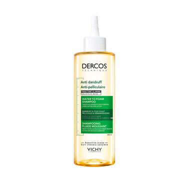 Vichy Dercos Anti-Dandruff Water to Foam Shampoo, for Curls and Coils - Latest Launches | L'Oréal Dermatological Beauty Partner Shop