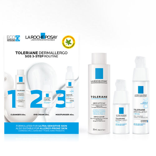 TOLERIANE DERMALLERGO SOS 3 STEP KIT - Moisturisers | L'Or&eacute;al Dermatological Beauty Partner Shop