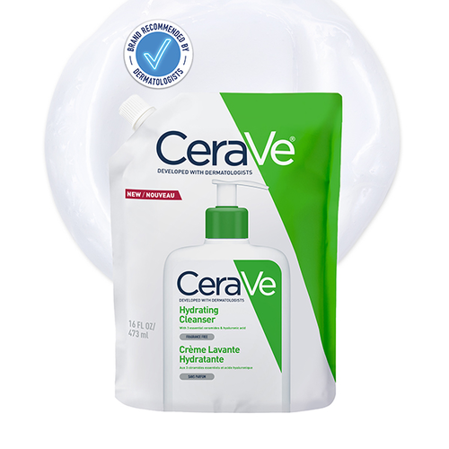 CERAVE HYDRATING CLEANSER REFILL - Refills | L'Or&eacute;al Dermatological Beauty Partner Shop