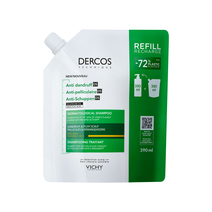 DERCOS ANTI-DANDRUFF SHAMPOO FOR DRY HAIR REFILL - Hair Care | L'Or&eacute;al Dermatological Beauty Partner Shop