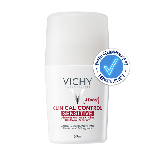 96h Clinical Control Deodorant Sensitive - Vichy | L'Or&eacute;al Dermatological Beauty Partner Shop