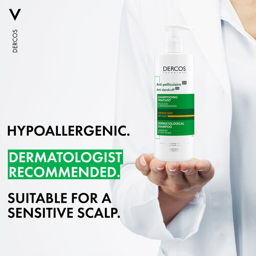 DERCOS ANTIDANDRUFF SHAMPOO DRY HAIR - Hair Care | L'Or&eacute;al Dermatological Beauty Partner Shop