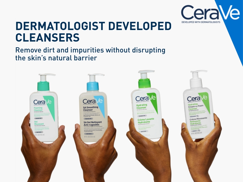 CeraVe Body Cleansers PLP Large | L'Oréal Dermatological Beauty Partner Shop