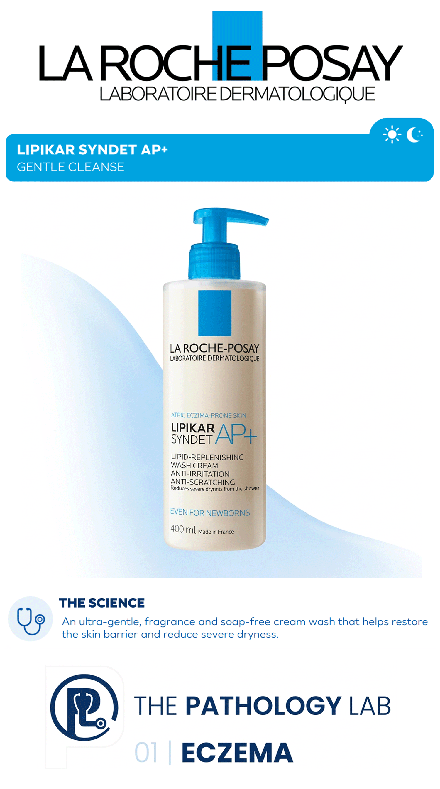 Lipikar Syndet AP+ Pathology | L'Or&eacute;al Dermatological Beauty Partner Shop
