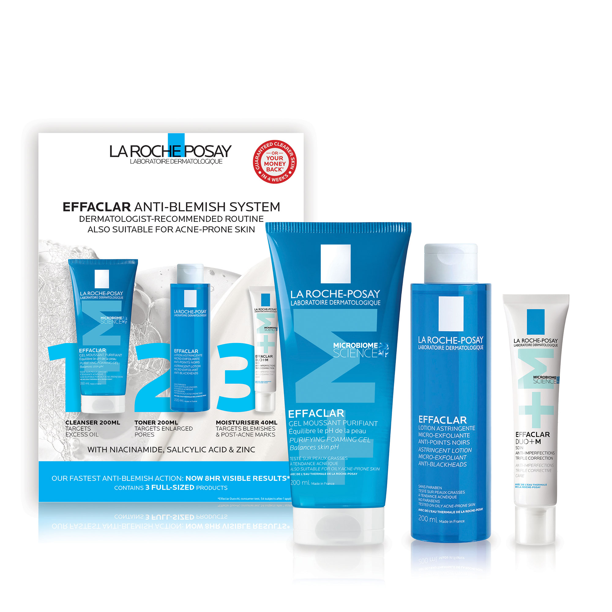EFFACLAR 3 STEP KIT | L'Oréal Dermatological Beauty Partner Shop